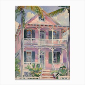 Key West House Canvas Print