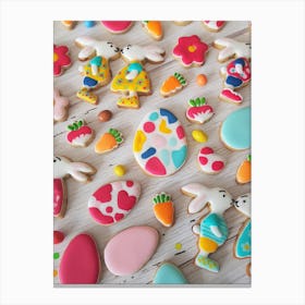 Easter Cookies 7 Canvas Print