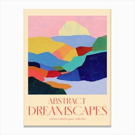 Abstract Dreamscapes Landscape Collection 74 Canvas Print