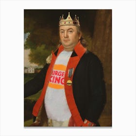 Fast Food King Canvas Print