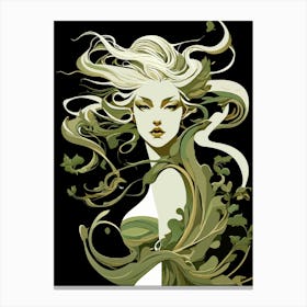 Goddess of Nature - 06 Canvas Print