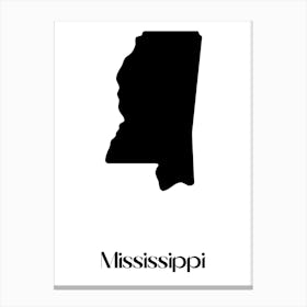 Mississippi 1 Canvas Print