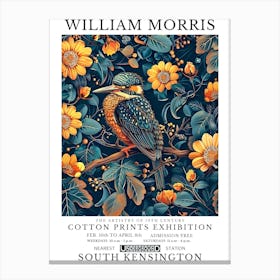 William Morris Exhibitions Birds Series 70 Canvas Print