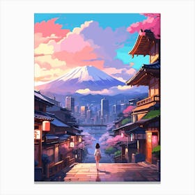 Asian Art Canvas Print