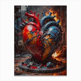 Heart Of Fire~Escape Clause ~Reimagined Canvas Print