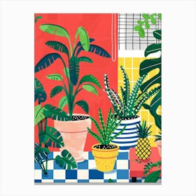 Houseplants 12 Canvas Print