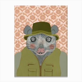 Fantastic Mr Fox Possum Canvas Print