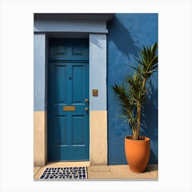 Blue Door Canvas Print