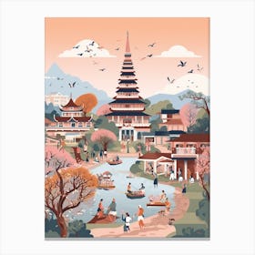 The Lumbini Nepal Canvas Print