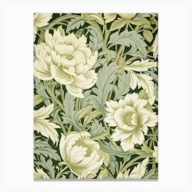 Floral Wallpaper 33 Canvas Print