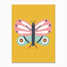 Happy Butterfly Canvas Print
