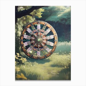 Wheel Of Fortune 3 Canvas Print