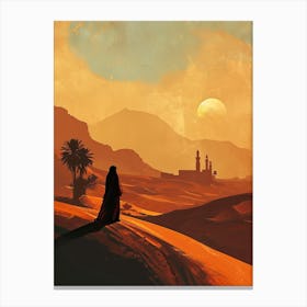 Desert Landscape 23 Canvas Print