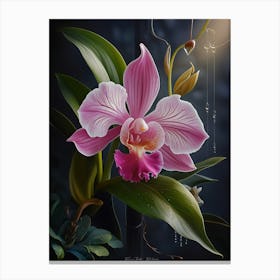 Orchid Flower Canvas Print