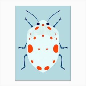 Cute beetle Canvas Print