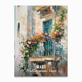 Mediterranean Views Bari 1 Canvas Print