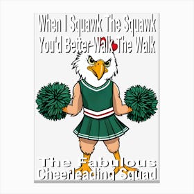 Cheerleader ~Reimagined 1 Canvas Print