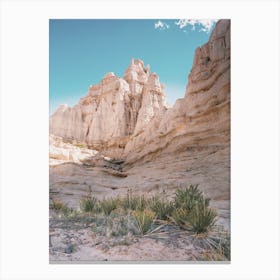 Desert Sandstone Hills Canvas Print