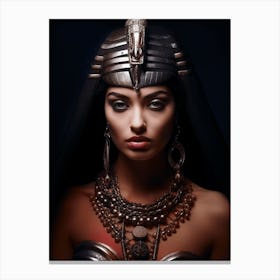 Color Photograph Of Cleopatra 2 Canvas Print