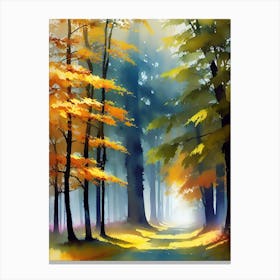 Autumn Forest 76 Canvas Print