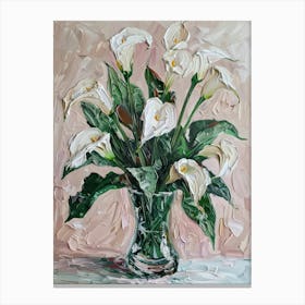 A World Of Flowers Calla Lily 1 Painting Canvas Print