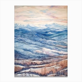 Great Smoky Mountains National Park United States 3 Canvas Print