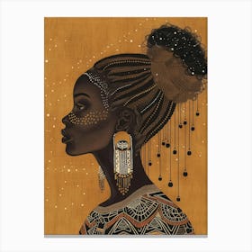 African Woman 214 Canvas Print