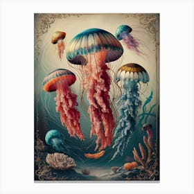 Jellyfish 4 Canvas Print