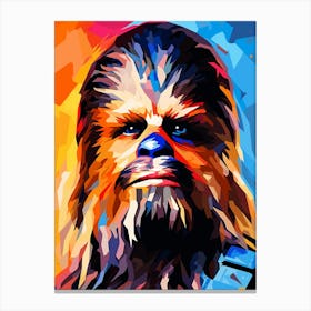 Chewbacca Popart Canvas Print