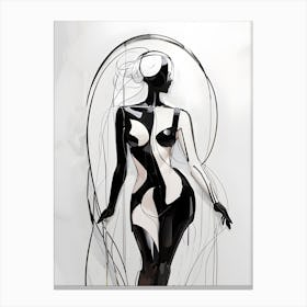 Sexy Woman Canvas Print