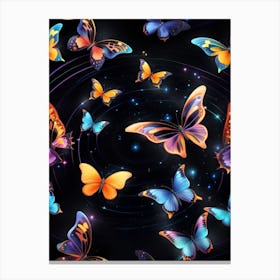 Butterfly Wallpaper 5 Canvas Print