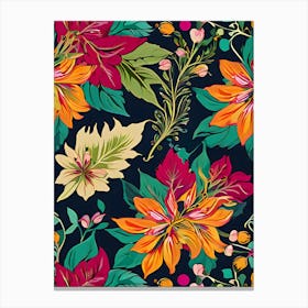 Floral Pattern 3 Canvas Print