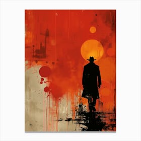 Man In A Hat Canvas Print