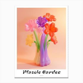 Dreamy Inflatable Flowers Poster Larkspur 1 Canvas Print