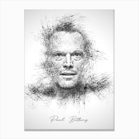 Paul Bettany Canvas Print