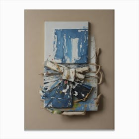 'Blue Book' Canvas Print