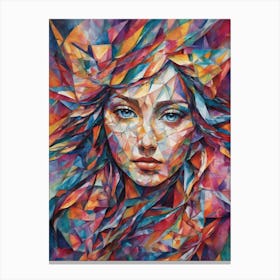 Abstract Of A Woman 1 Canvas Print