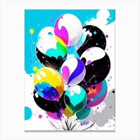 Colorful Balloons Canvas Print