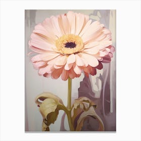 Floral Illustration Calendula 2 Canvas Print