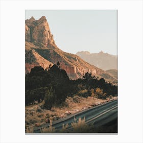 Desert Road Canvas Print