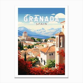 Granada Spain Costa Del Sol Print Canvas Print