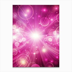 Pink Abstract Background No Text (6) Canvas Print