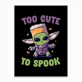 Too Cute To Spook Canvas Print