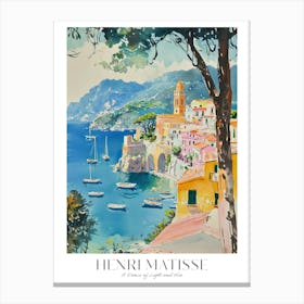 Matisse Painting Print Coastal Eclectic Maximalist Trendy Decor Matisse Gift Idea Canvas Print