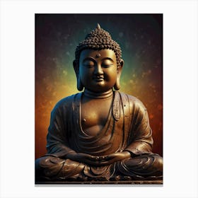 Buddha Statue Canvas Print