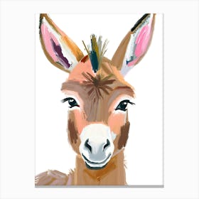 Kleiner Esel Canvas Print