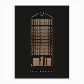 Sony Tower Canvas Print