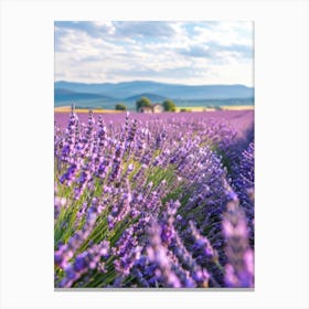 Lavender Field 21 Canvas Print