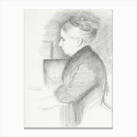 Portrait Of The Artist S Mother (1899), Henri Edmond Cross Canvas Print