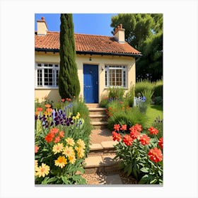 Cottage Garden Canvas Print